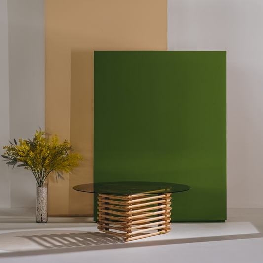 Stoera Twiggy Coffee Table - Bronze Glass Top