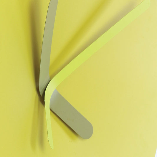Mozia Wall Clock Yellow