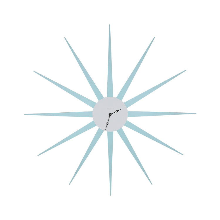 Star Wall Clock Blue