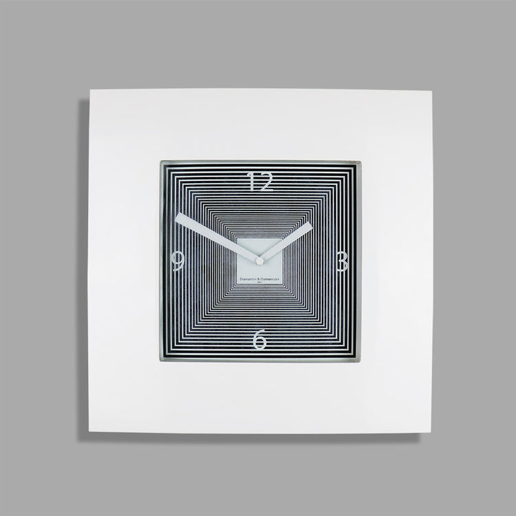Target Clock White