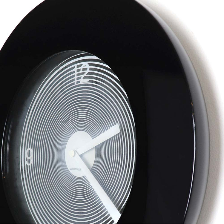 Target Round Wall Clock Black