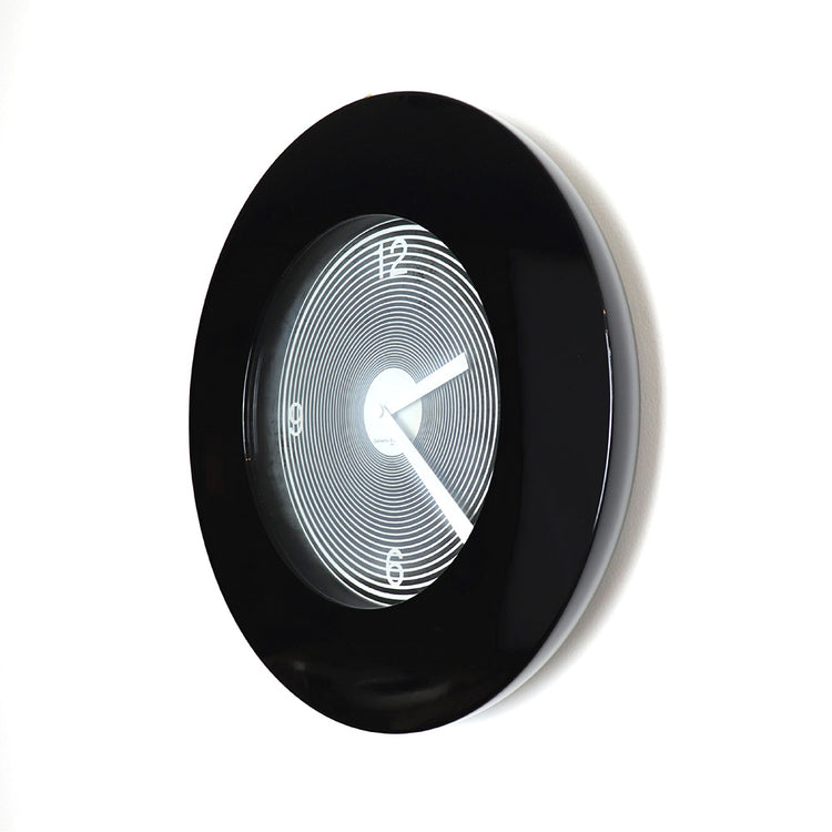Target Round Wall Clock Black