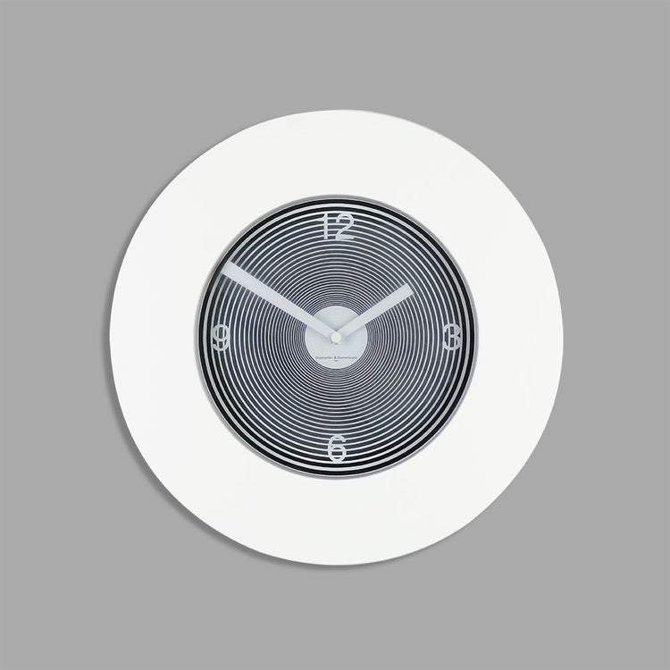 Target Round Wall Clock White