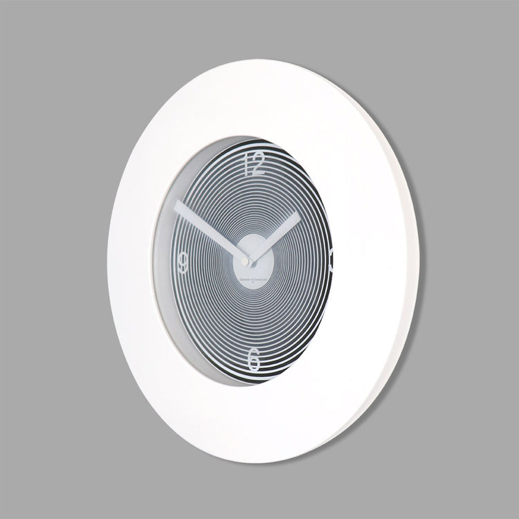 Target Round Wall Clock White
