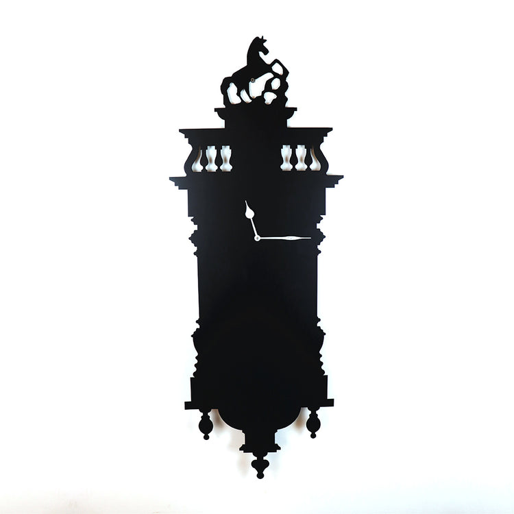Memoclok Wall Clock Black