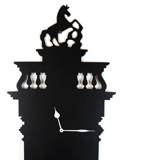 Memoclok Wall Clock Black