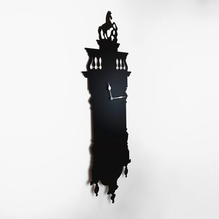 Memoclok Wall Clock Black