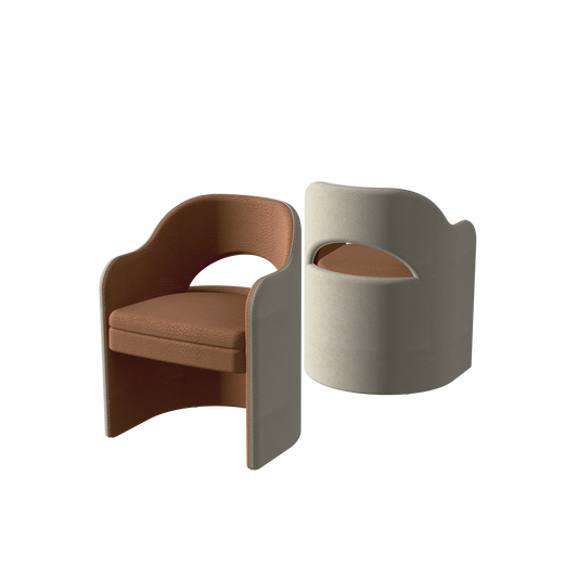 Sura Dining Chair Full Back Warm Tan - Safari