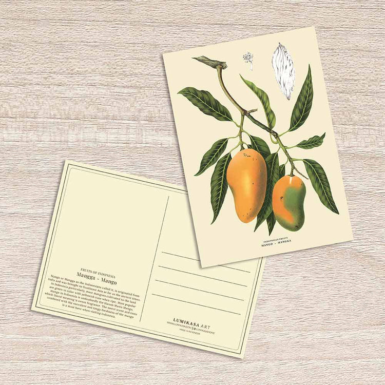 Lumikasa Art Postcard Mangga - Mango
