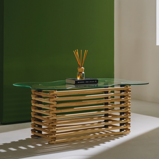 Stoera Twiggy Coffee Table - Wiggle Glass
