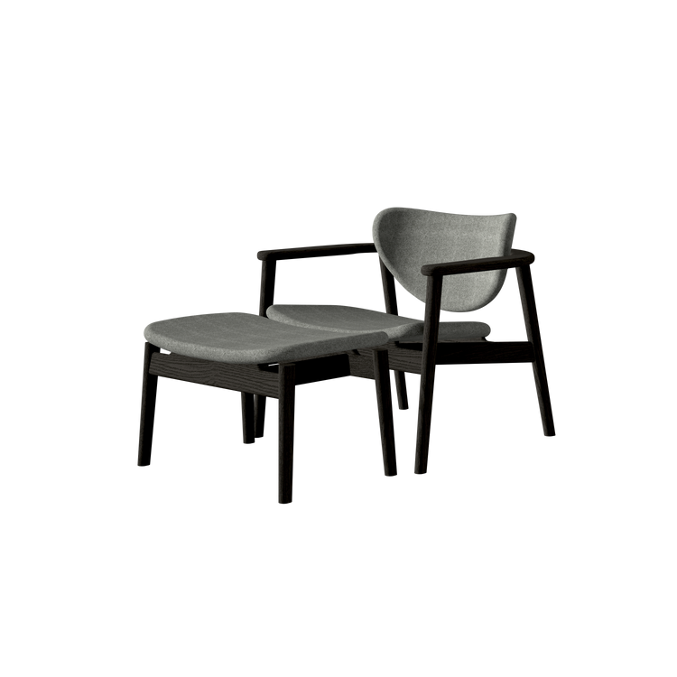 Anoa Lounge Chair Coffee Brown - Gargoyle