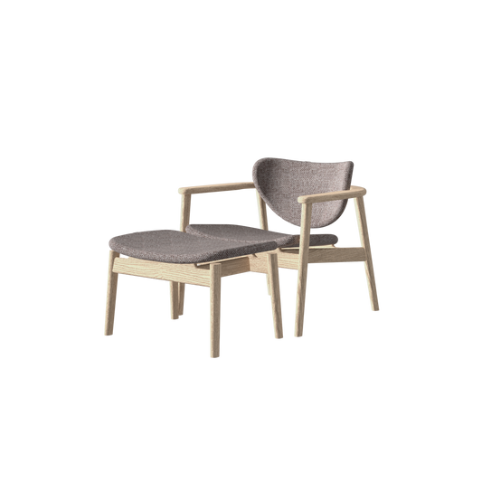 Anoa Lounge Chair Natural - Powder