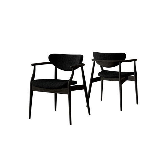 Anoa Dining Chair Coffee Brown - Caviar