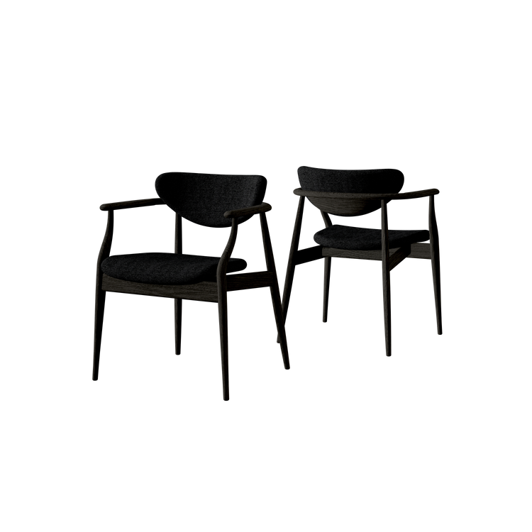 Anoa Dining Chair Coffee Brown - Caviar