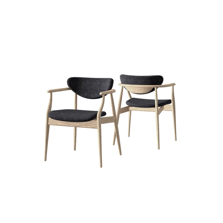 Anoa Dining Chair Natural - Smoke