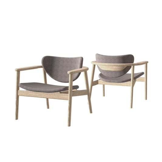 Anoa Lounge Chair Natural - Powder