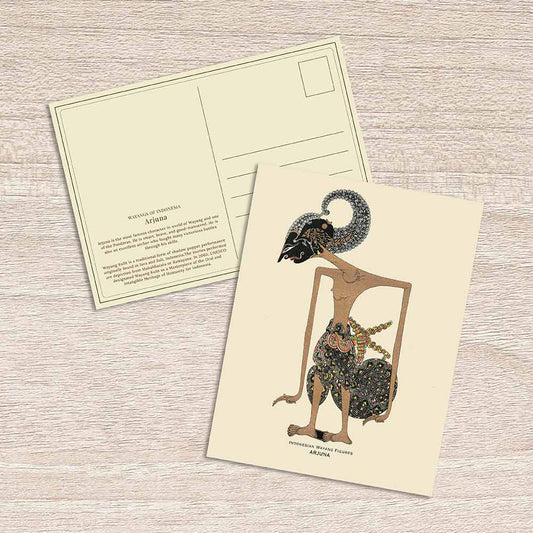 Lumikasa Art Postcard Arjuna