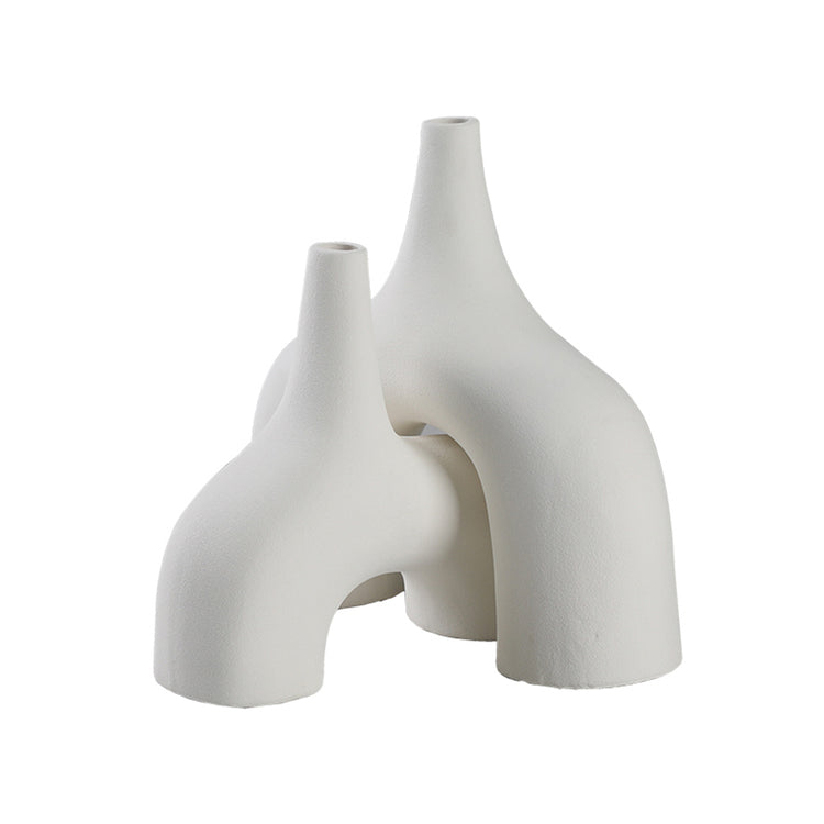 Lumikasa Narrow Mouth Wide Body Vase Small