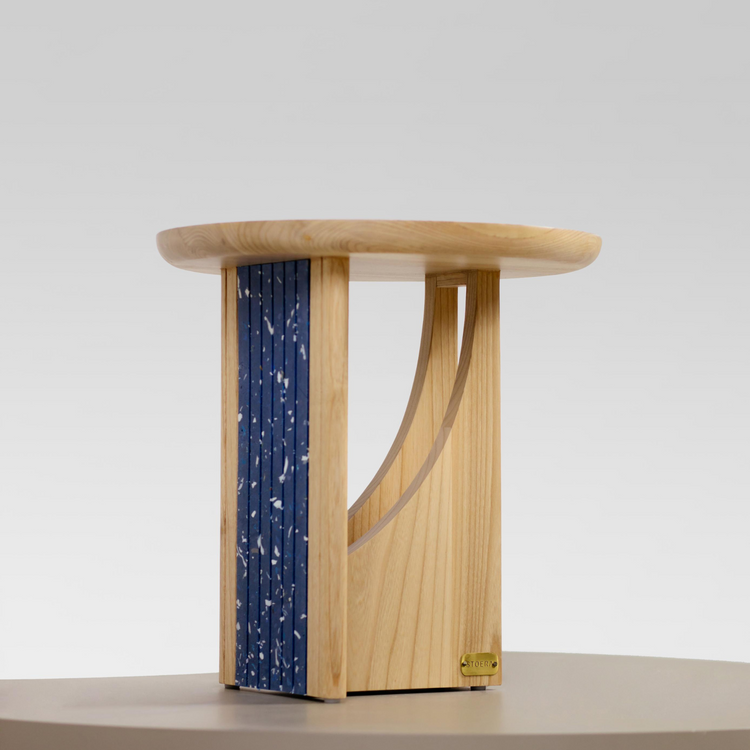 Stoera Frida Side Table Natural Blue