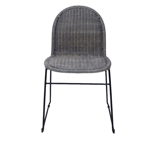 Balagi Otto Dc Dining Chair Dark Grey Stain