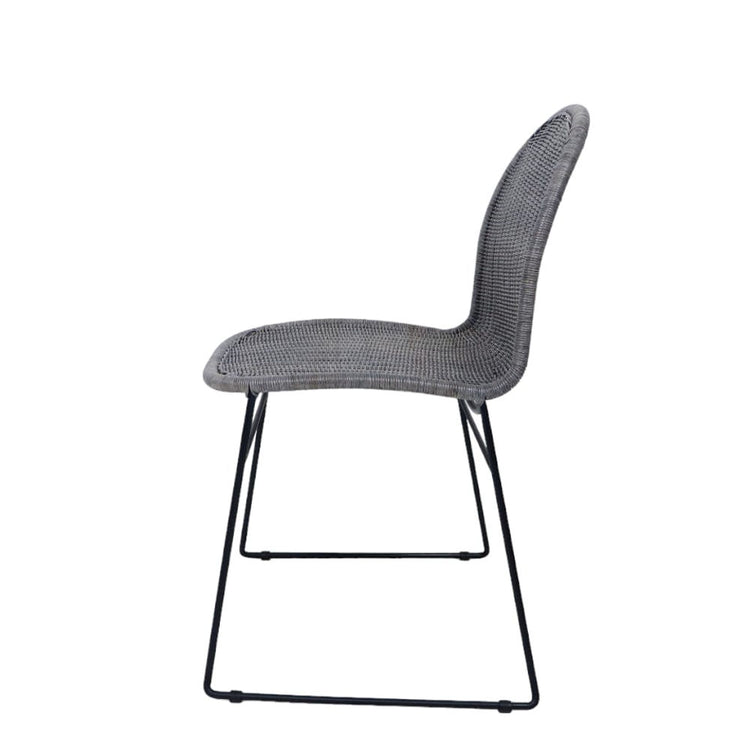 Balagi Otto Dc Dining Chair Dark Grey Stain