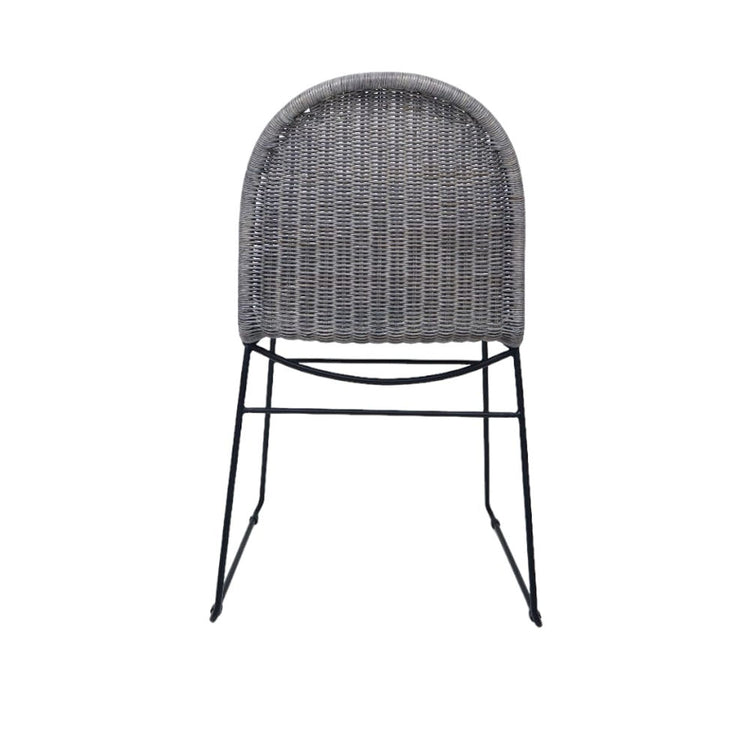 Balagi Otto Dc Dining Chair Dark Grey Stain