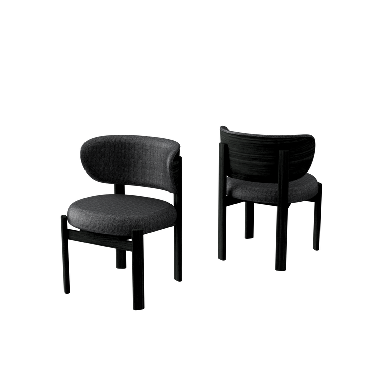 Tedong Dining Chair Black Sucupira - Shadow