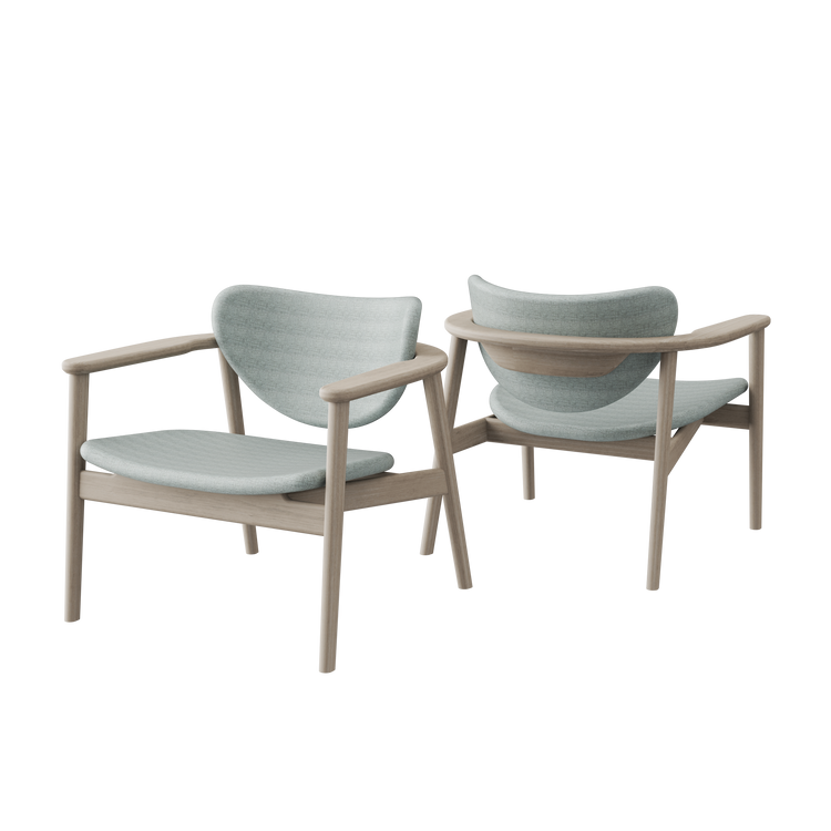 Anoa Lounge Chair Breeze Oak - Beige
