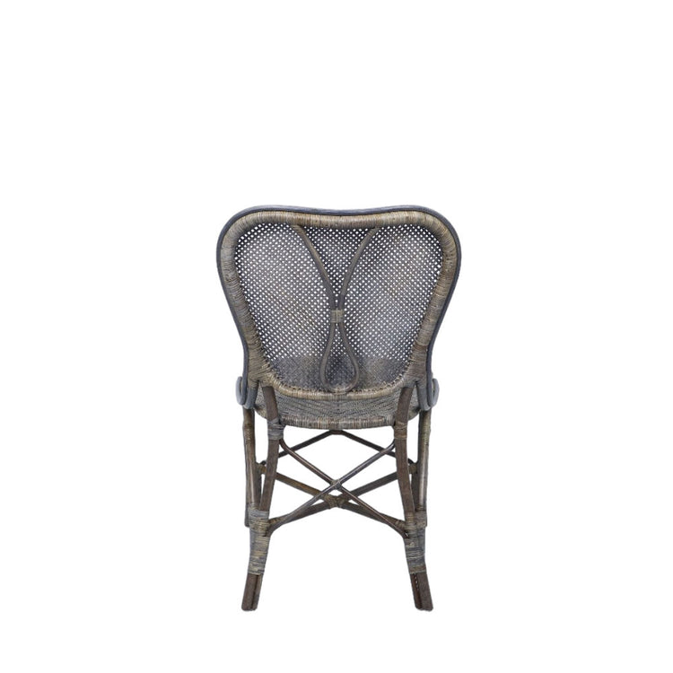 Balagi Cd 529 Dining Chair Armless Dark Grey Stain