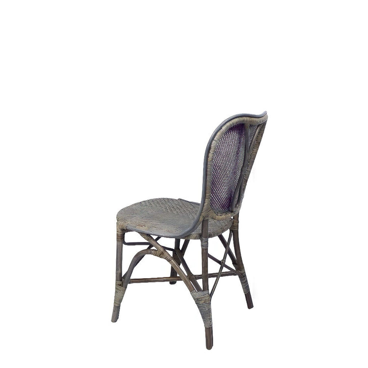 Balagi Cd 529 Dining Chair Armless Dark Grey Stain
