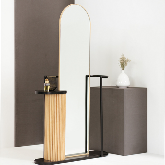 Super Rattan Cellester Mirror