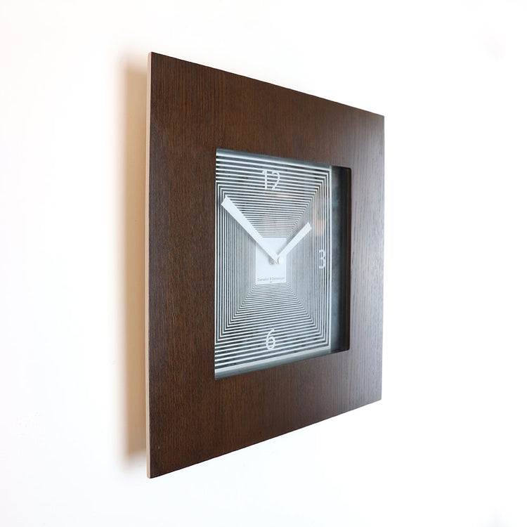 Target Clock Wenge Veneer