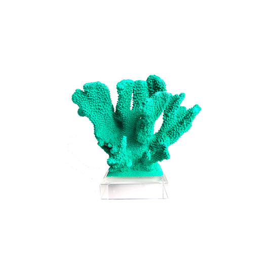 Lumikasa Hiasan Meja Corail Specimen Emerald