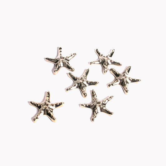 Lumikas Figurine Bintang Laut Silver Kecil