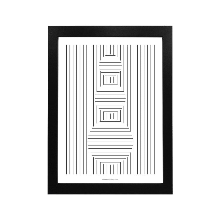 Lumikasa x Frameholic Triad Framed Art
