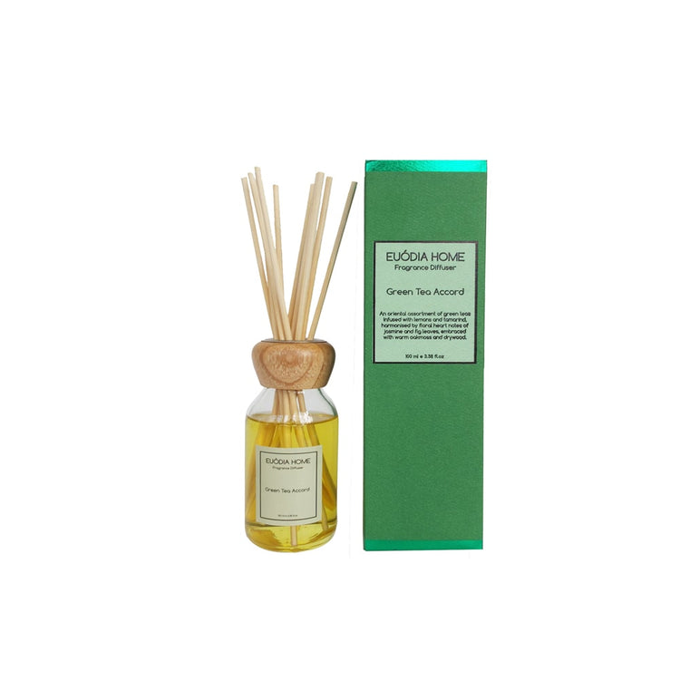 Euodia Home Diffuser Green Tea Accord Fragrance 100ml