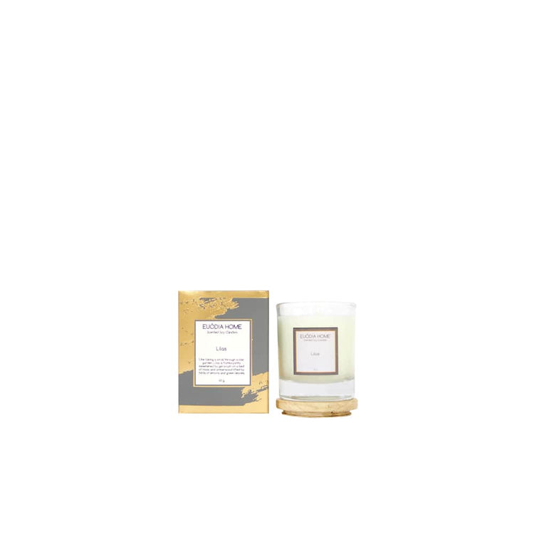 Euodia Home Lilas Travel Soy Scented Candles 60gr