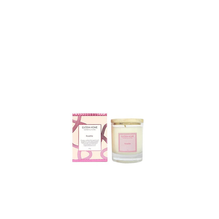 Euodia Home Rosette Travel Soy Scented Candles 60gr