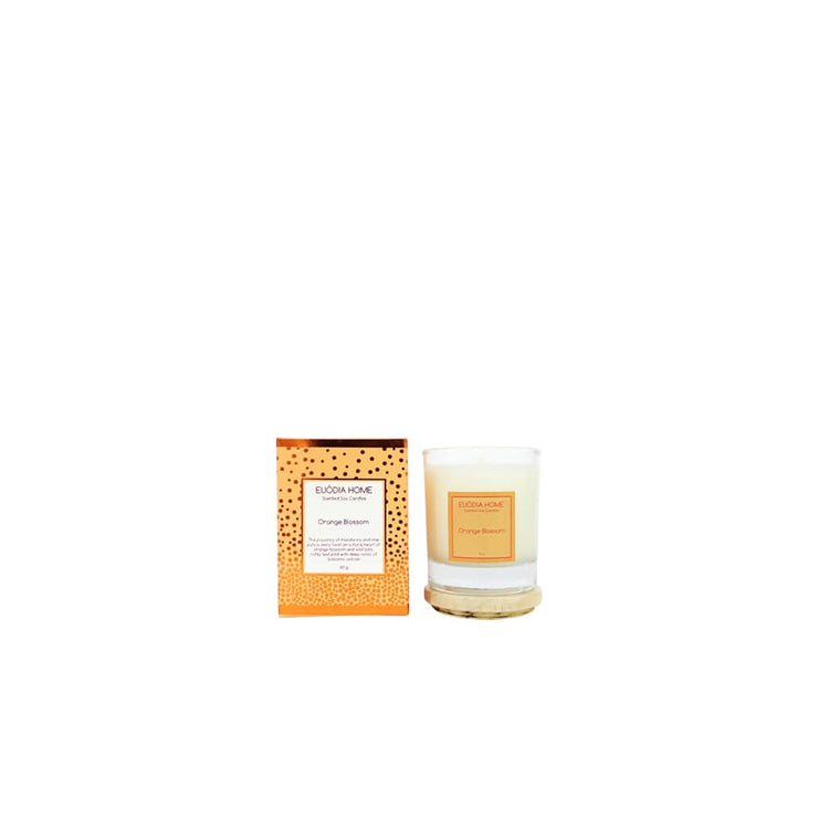 Euodia Home Orange Blossom Travel Soy Scented Candles 60gr