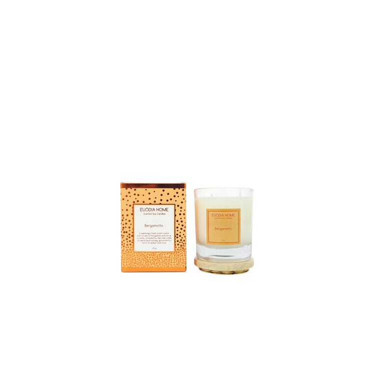 Euodia Home Bergamotto Travel Soy Scented Candles 60gr