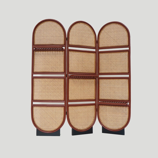 Super Rattan Divider Twilight Red