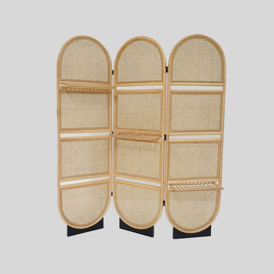 Super Rattan Divider Twilight Natural