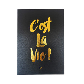 Harriet and Co Wall Art Cest La Vie