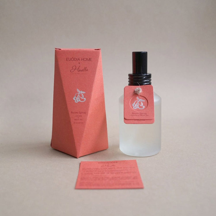 Euodia Home Havilla Jasmine and Peach Tea Room Spray 60ml
