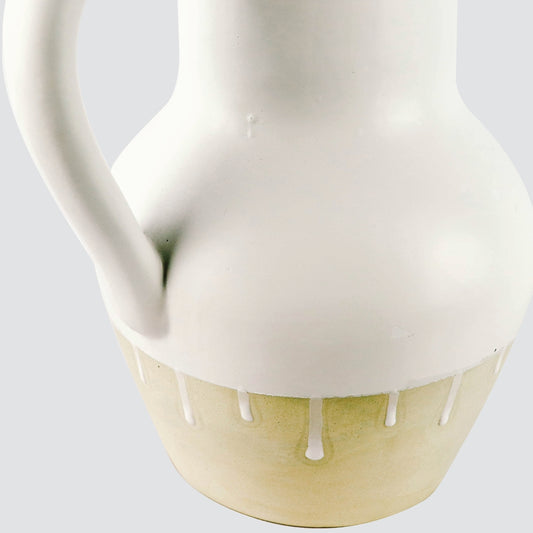 Lumikasa Zahara White Natural Vase