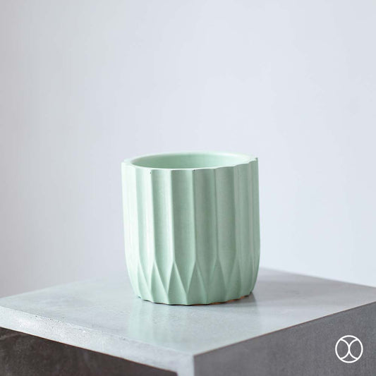 Concreate Alexa Planters Green
