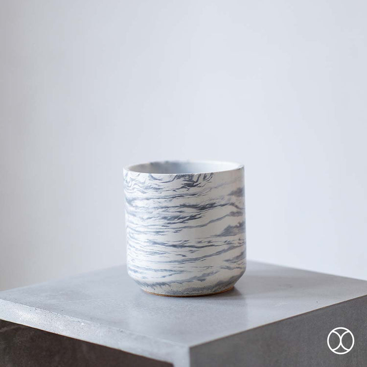 Concreate Cassa Planters Marble