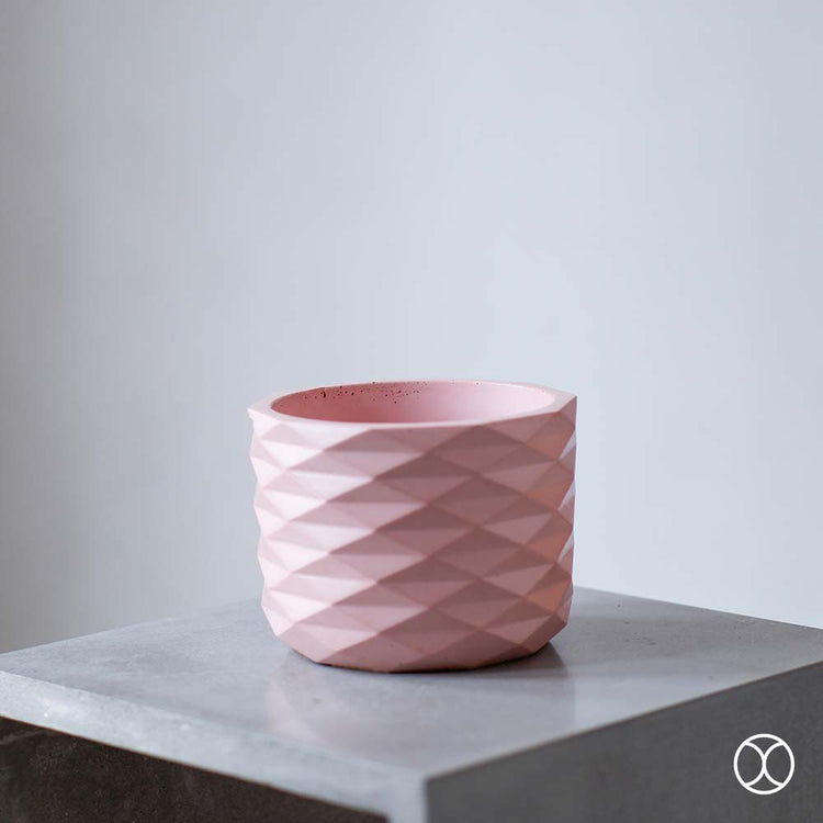 Concreate Acadia Planters Pink