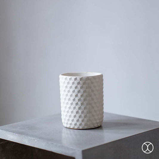 Concreate Samsara Planters White