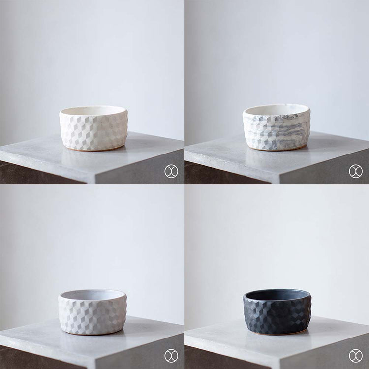 Concreate Samsara Planters Marble